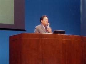 東海大会で田中康夫長野県知事が講演