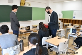 ＰＭＳ・比叡山高校オンライン日本語講座を実施