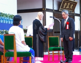 日本ユニセフ協会へ浄財を寄託