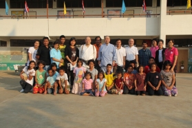 タイ洪水災害義援金を寄託