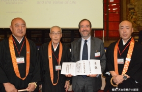 聖エジディオ共同体に支援金を贈呈